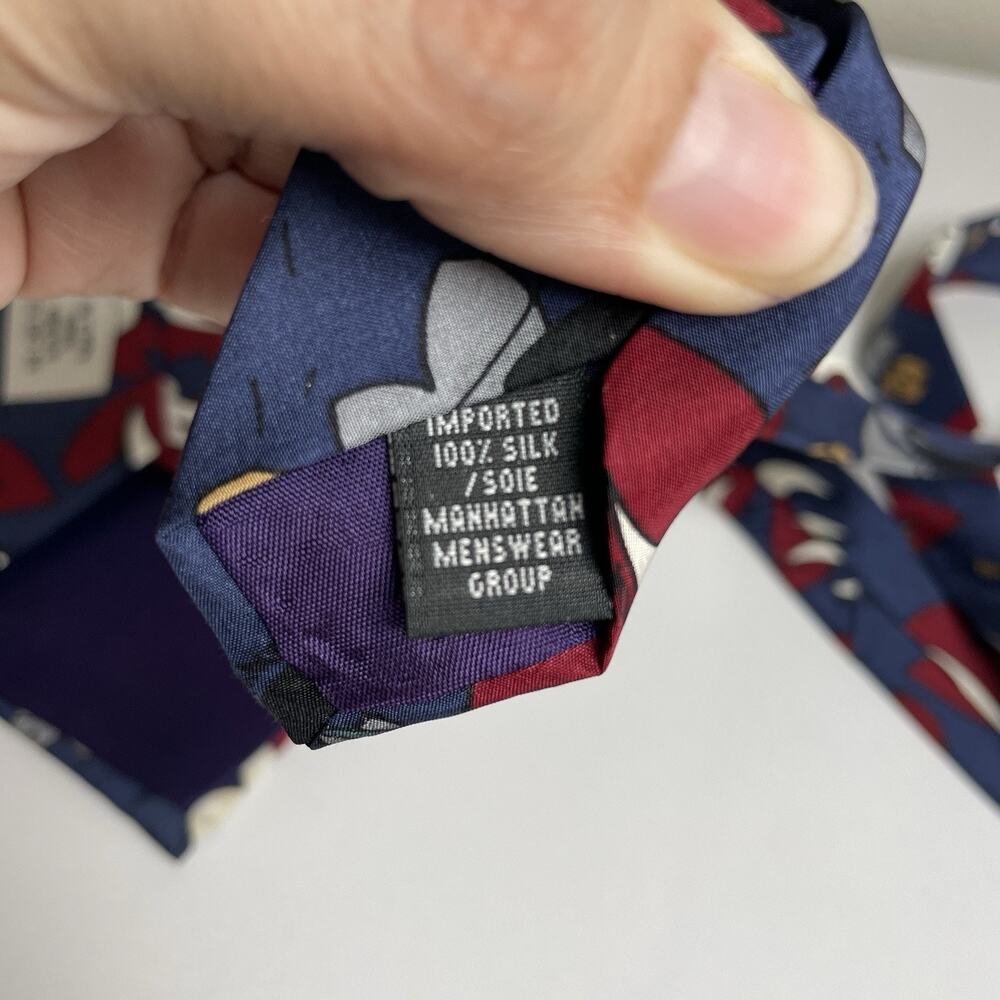 The Beatles SHE LOVES YOU 100% Silk Neck Tie 1991 Apple Corps Limited - Picture 5 of 7